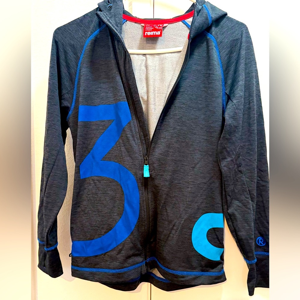 Reima Kids Blue and Gray Jacket
